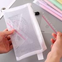 Bolsa de malla con cremallera para niños, bloque de construcción de juguete, rompecabezas, subpaquete, cremallera de partículas, almacenamiento de acabado transparente, 1-3 uds. - details 4