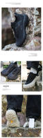 Nuevos zapatos deportivos funcionales al aire libre, suela gruesa, malla ligera, terciopelo, zapatos casuales de negocios, garantía de calidad, un año - details 3