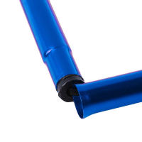 Bastón Telescópico De Aleación De Aluminio Para Senderismo Y Trekking Plegable Con Punta De Goma Para Ancianos Color Negro/Cobre - details 24