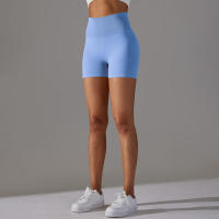 Hamidou pantalones cortos de Yoga para mujer, Shorts de Fitness para correr, ciclismo, transpirables, cintura alta, entrenamiento, gimnasio, Verano - details 77
