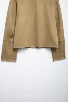 OUWU- 2025 Chaqueta De Ante Para Mujer, Cazadora Universitaria Para Mujer, Novedad En Abrigos Y Chaquetas, Chaqueta De Invierno De Manga Larga Para Mujer - details 7