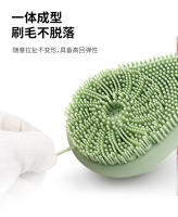 Cepillo de baño de silicona Cepillo exfoliante de baño Cepillo de masaje de barro Cepillo de champú para niños Cepillo de aguacate - details 5