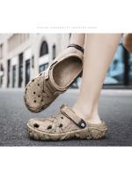 Sandalias de verano para mujer, zapatos de playa de secado rápido, suela gruesa, zapatillas Unisex, zuecos, chanclas para hombre - details 10