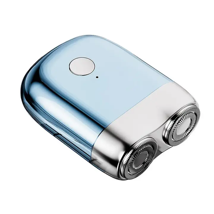 Scttomon Afeitadora Eléctrica Impermeable USB Portátil de Barba para Hombres en Húmedo y Seco - 1