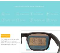 Gafas de sol para niños y niñas, gafas de sol polarizadas para niños, gafas cuadradas de seguridad de silicona para bebés, gafas UV400 - details 4