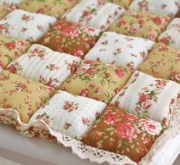 Cojín de Oficina Antideslizante de Estilo Pastoral Almohada de Algodón Transpirable Portátil para Hogar y Jardín Regalo Decorativo para Estudiantes - details 11
