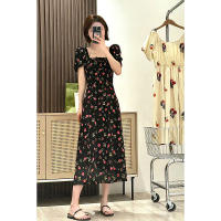 Vestidos de manga corta Mujer Retro Suave Ocio Vacaciones Streetwear Vestido de playa - details 7