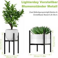 Soporte de Planta de Metal Ajustable Estante de Plantas para Interiores y Exteriores - details 0