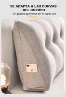 Cojín de Cabeza de Mesa Triangular de Alta Comodidad Almohada de Lectura para Cama - details 5