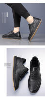 Primera capa de cuero de vaca terciopelo zapatos de cuero térmico para hombres suela suave superficie suave zapatos para hombres - details 21