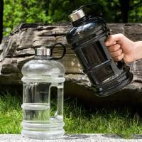 Botella de agua de gran capacidad de 2L, botella de bebida para entrenamiento deportivo, botella agitadora con asa, botella de galón para gimnasio al aire libre - details 12