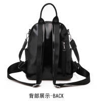 Nueva mochila de cuero suave para mujer, estilo lindo y moderno, adecuada para ir de compras y viajar, bolso versátil de Color sólido - details 21