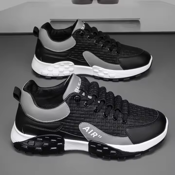 Nuevas zapatillas de deporte con plataforma Joker, zapatos de explosiones de celebridades en línea, zapatos deportivos de cuero para papá, hombres. - 1