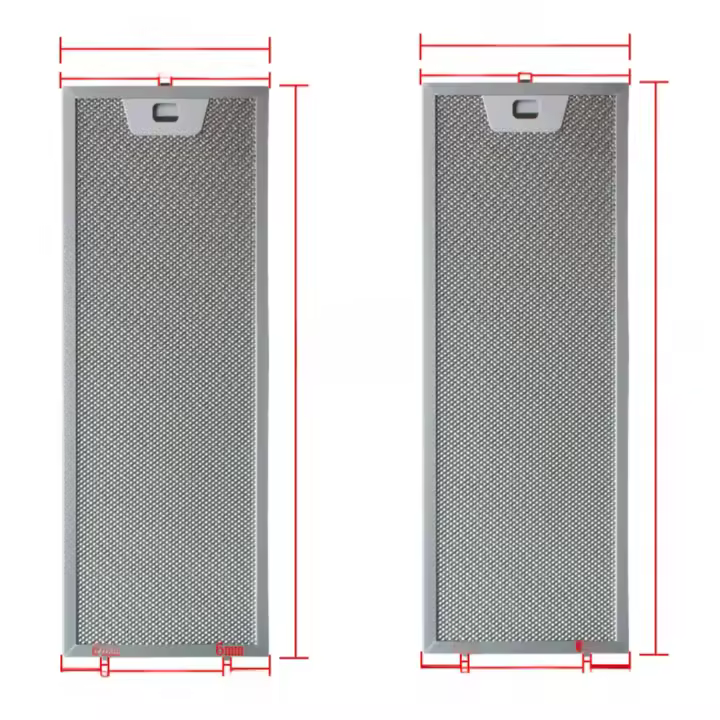 Filtro Campana Extractora Filtro campana cocina 515x166 + 515x186 mm - 1