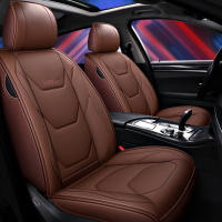 Cubiertas de Asiento de Coche de Cuero PU Protector Frontal y Trasero Universal Apto para la Mayoría de los Coches SUV Accesorios de Coche - details 4
