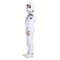 Boy's Cartoon Astronaut Cosplay Costume, Halloween Dress Up One-piece Jumpsuit & Hat, Kid's Dress Up Outfit For Carnival Party - details 2