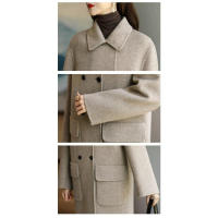 Abrigo de lana de otoño e invierno para mujer - details 15