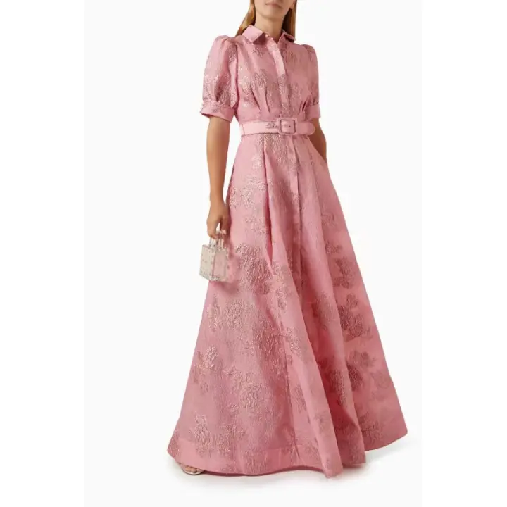 Vestido largo adelgazante de moda, estilo francés elegante, novedad de verano 2025 - 1