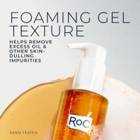 RoC Multi Correxion Revive + Glow Gel limpiador facial con vitamina C y ácido glicólico, cuidado de la piel sin parabenos y sulfatos, 6 onzas - details 3