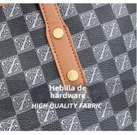 Bolso de mujer a cuadros de alta gama a la moda, bolso de hombro nuevo versátil de gran capacidad, bolso de mano Retro para exteriores, bolso de mano - details 8
