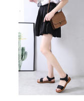 Sandalias Planas 2025 Nuevos Zapatos de Verano para Estudiantes Sandalias Romanas Zapatos de Playa Suela Suave Zapatos de Mujer de Una Sola Tira - details 6