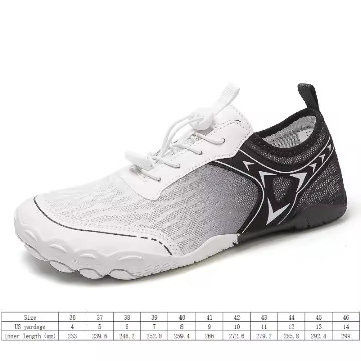 Zapatos Acuáticos Unisex Calzado Deportivo Antideslizante para Playa y Natación - 1
