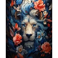 Ruopoty-pintura al óleo por números con Marco, cuadro de animales, pintura a mano, regalo DIY - details 0