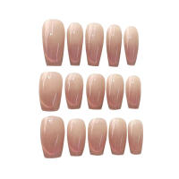 Natural irrompible para los amantes del arte de las uñas y la belleza Ojo de gato desnudo brillante, presione sobre las uñas - details 4