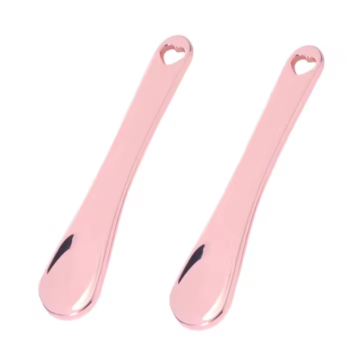 Herramienta de Cuidado de la Piel Facial de 2 Piezas Masajeador, Cuchara para Crema de Ojos, Palo para el Cuidado de la Piel Belleza, Herramientas de Cuidado de la Piel Facial - 1