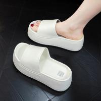 Zapatillas de Casa de Moda para Mujeres Suela Gruesa de 6cm Antideslizantes Elevadas para el Verano - details 4
