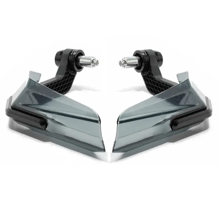 Protector de mano para motocicleta, manillar resistente a impactos de alta resistencia, Deflector de viento para moto, negro - 1