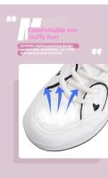 Zapatillas de Caminar Transpirables con Cordones para Niñas Zapatillas Deportivas de Patinaje Retráctiles Zapatos y Ropa para Exteriores para Mujeres - details 7