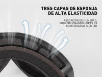Kapvoe-Gafas de esquí para Snowboard, lentes de doble capa, antivaho, para nieve y Snowboard, para deportes al aire libre y esquí - details 2