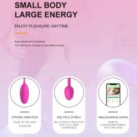 Leten APP vibrador inalámbrico Bluetooth punto G Vaginal Anal vibrador huevo masajeador estimulador portátil juguetes sexuales para mujeres - details 5
