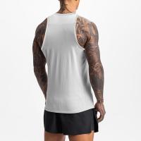 Camiseta sin mangas de secado rápido para hombre, ropa interior transpirable y ligera para hacer ejercicio, Fitness y musculación, novedad - details 5