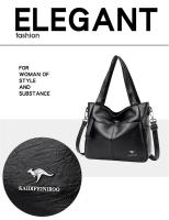 Bolso de cuero con asa superior para mujer, bolso de hombro femenino, de lujo, de diseñador - details 2