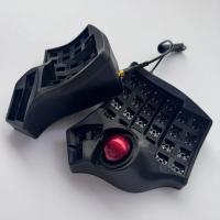 Charybdis MK2 Kit de teclado dividido 4x6 Bluetooth personalizado Inalámbrico/Wried Modo dual Hotswap Rojo Trackball Teclado mecánico dividido Mx Switch Juego Teclado Ergonomía Accesorios De Juegos - details 6