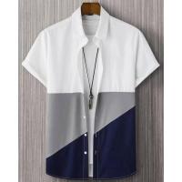 Nuevas camisas para hombre, ropa con estampado de cuadros 3D, pantalones cortos informales de verano, camisetas de estilo callejero para uso diario, camisa holgada de gran tamaño - details 4