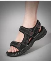 Sandalias deportivas para hombre, correas ajustables, sandalias de senderismo para interiores y exteriores, sandalias informales con punta abierta para caminar, zapatos de agua para playa de verano - details 7