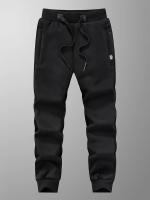 Pantalones de chándal de invierno para hombre, pantalones de chándal gruesos y cálidos de lana, ropa deportiva con bolsillos y cremallera, pantalones de chándal informales de algodón de talla grande 6XL 7XL 8XL - details 6