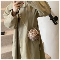 Bolso cruzado con estampado de leopardo para mujer, bolsa pequeña y redonda con cadena, a la moda, novedad de 2024 - details 14