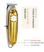 Kemei-cortadora de pelo eléctrica totalmente de metal para hombre, máquina de corte de barba profesional, recargable, para barbero - details 4