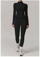 Conjunto de Yoga para Mujeres Ouwu Ropa de Entrenamiento de Manga Larga - details 39