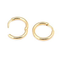 Aretes de Cuerda de Metal Dorado de 18K Diseño Redondo Rectangular de Alta Calidad - details 50