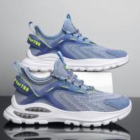 Zapatos informales transpirables de malla para hombre, calzado deportivo para correr de moda, primavera y verano - details 3
