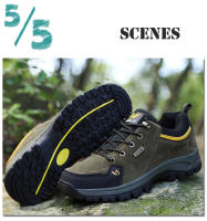 Zapatos de senderismo impermeables para hombre, calzado deportivo para exteriores, militar, para escalada de montaña, con cordones, 2019 - details 8