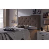 tapizado Rombo 140X60 cm Blanco, para Cama de 135 cm, Acolchado con Espuma, 8 cm de Grosor, Incluye herrajes para Colgar - details 3