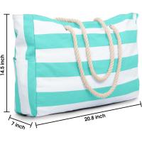 Bolsos de playa para mujer Bolso grande de playa impermeable Bolsos de playa con cremallera Bolso de piscina impermeable a prueba de arena Bolso grande - details 51