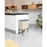 Brabantia Renew Collection Escobilla de baño con soporte, acero inoxidable, platino - details 4