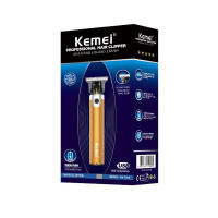 Kemei-cortadora de pelo eléctrica T9 para hombre, máquina de afeitar profesional recargable por KM-700A, para Barbero, corte de pelo - details 6